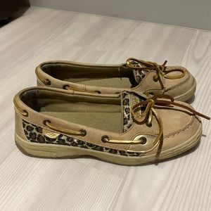 Sperry Top Slider Leopard Print